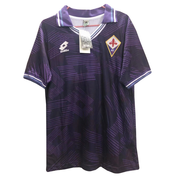 1992-1993 Fiorentina Retro Home Kit Soccer Jersey